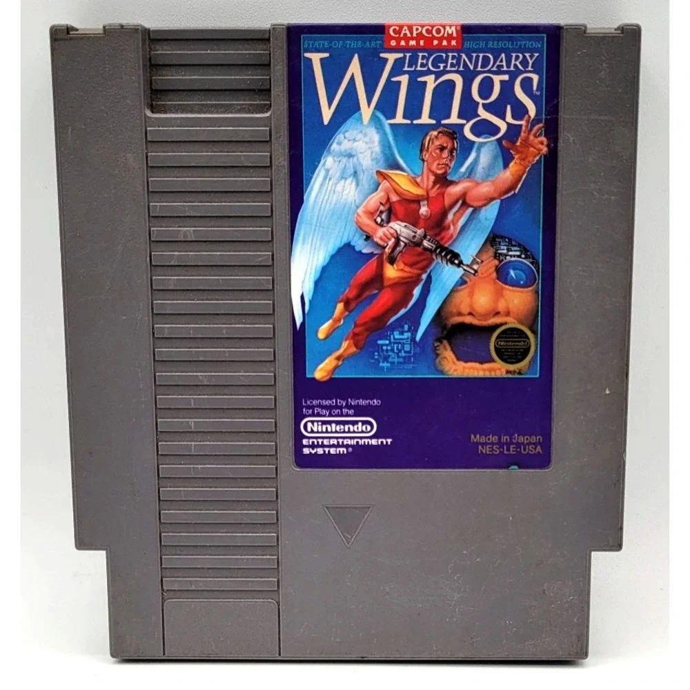 Legendary Wings (Nintendo Entertainment System, 1988) - Cart ONLY CAPCOM NES‎